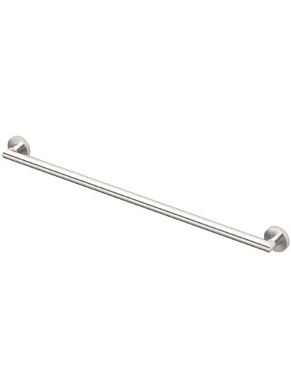 12 inch Glam Bathroom Grab Bar in Satin Nickel.